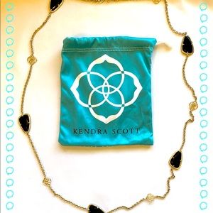 PRICE DROP ‼️ Kendra Scott Kinley Necklace Black